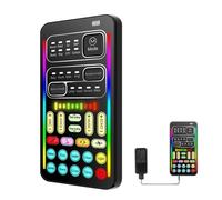 Voice Switcher Device-Portable Vocal Voice, Mini audio con 8 effetti sonori | Cambio di lingua multifunzionale con un cambiamento solido per cellulare, computer, uso del tavolo, intrattenimento e gioc