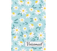 Voicemail Log Book: Simple Phone Call Message Tracker, Telephone Organizer, Memo Log And Voicemail Recording Notebook, Home & Office Supplies, (100 Pages, 6x9")...