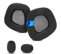 Void RGB SE Cuscinetti auricolari di ricambio per Corsair Void RGB Elite/Corsair Void/Corsair Void Pro/Void RGB SE Gaming Cuffia Cuscinetti per cuffie con Pelle proteica e memory foam