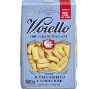 Voiello Il Paccariello Capriccioso n. 202, Grani 100% Italiani, Pasta Trafilata Al Bronzo, 500 g