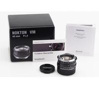 Voigtländer Nokton 1.4/40Mm S.C. Vm Classic Per Leitz / Leica