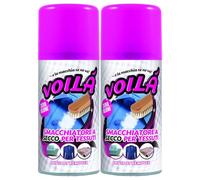 Voilà Smacchiatore Istantaneo a Secco Spray per Tessuti - 2 x 300 ml