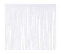 VoilaLove Nappa con Frange 20 cm di Larghezza 2 Iarde Lunghe per Accessori per Abiti Abito da Sposa Latino Decorazione Fai-da-Te (Bianca)