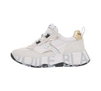 VOILE BLANCHE CLUB105.-Sneakers in Suede e Tessuto Tecnico-Bianco, Bianco-Platino 37