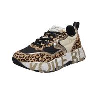 Voile Blanche Club 105 - Sneakers Platform In Pelle Sabbia - Donna Scarpe