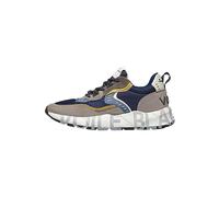 VOILE BLANCHE CLUB01.-Sneakers in Suede e Tessuto-Grigio, Grigio 41