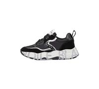 VOILE BLANCHE CLUB105.-Sneakers in Suede e Tessuto-Nero, Nero 37