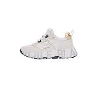 VOILE BLANCHE CLUB105.-Sneakers in Suede e Tessuto Tecnico-Bianco, Bianco-Platino 38