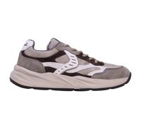 Voile Blanche Club22 sneaker uomo in pelle grigio, marrone e bianco
