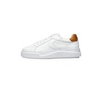 VOILE BLANCHE Lipari-Sneakers in Pelle-Bianco, Bianco Panna 41