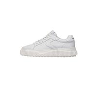 VOILE BLANCHE Lipari-Sneakers in Pelle, Bianco Ghiaccio 39