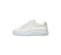 VOILE BLANCHE Lipari Thread 2-Sneakers in Pelle, Bianco 39