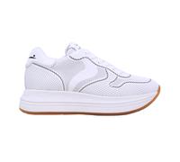 Voile Blanche Merry 15 sneaker donna in pelle bianca traforata