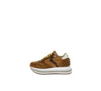 Voile Blanche - Merry S.Sneakers in Suede & Nylon Oak-Cuoio - - Shoes - Donna - Marrone - 38 EU