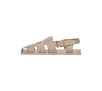 VOILE BLANCHE Sandali in suede, Beige- 37