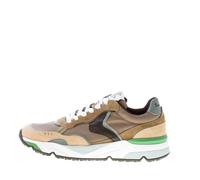 VOILE BLANCHE scarpe uomo Sneaker Khilian camoscio sabbia tessuto grigio taupe