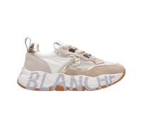 Voile Blanche, ,Shoes ,Donna ,Beige ,36 EU Sneakers con cuciture a contrasto e logo
