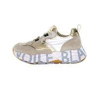 VOILE BLANCHE Sneakers in Suede e Tessuto Tecnico, Beige-Platino- 40