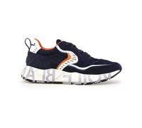 VOILE BLANCHE CLUB01.-Sneakers in Suede e Tessuto Tecnico-Navy, Navy 44