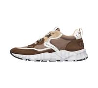 Voile Blanche Club 01 - Sneakers In Suede Marrone - Uomo Scarpe Sneakers Casual