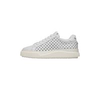 VOILE BLANCHE Sneakers in Pelle, Bianco 36
