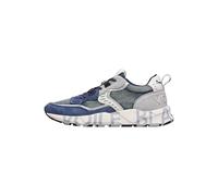 VOILE BLANCHE Sneakers in Suede e Tessuto, Indaco- 43