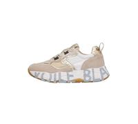 VOILE BLANCHE Sneakers in Suede e Tessuto Tecnico, Beige-Platino- 40