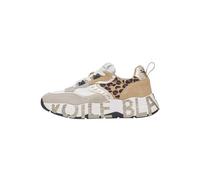 VOILE BLANCHE Sneakers in Suede e Tessuto Tecnico, Marrone Chiaro 39
