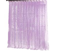 Voile Curtains - 106,3 inch Willow Decorative Draping | Poliestere Ivy Pretty Sheers - Gold Glitter Leaf Design Window for Elegant Living Room Bedroom Home Decor