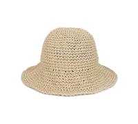 Voilipex Cappello da Sole in Paglia Floppy Pieghevole Pieghevole a Tesa Larga Estiva Cappello da Spiaggia Uncinetto Cappello da Donna, Colore: Beige., Taglia Unica
