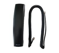 VoIP Lounge - Ricevitore vocale HD (include cavo da 30,5 cm) per telefoni IP Polycom VVX Series: 300 310 400 410 411 500 600 1500 nero
