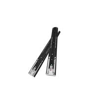 Voirrow 1 paio di guide for cassetti elettroforetiche zincate a pressione, estensibili da 100 libbre, set(18inch(450mm))