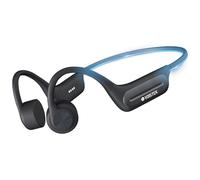 Voistek Cuffie Conduzione Ossea Bluetooth, Auricolari Sportivi Open Ear Wireless IPX8 Impermeabili con Lettore MP3 Integrato da 32GB, Cuffie per Corsa, Ciclismo, Fitness e Guida (Grigio)