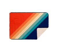 Voited - Coperta da campeggio 4 in 1 - CloudTouch Blanket Rainbow in Pelle - rosso