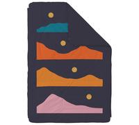 Voited - Coperte da campeggio 4 in 1 - Ripstop Blanket Trailtrekker in Pelle - Blu navy