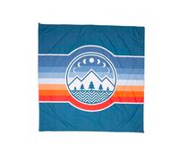 Voited - Telo da mare antisabbia - Sand Free Beach Sheet Blanket Camp Vibes Two - Blu