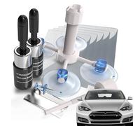 Voiture Kit Reparation Vitres - Rebouchage de fissures et éclats de Pare-, outil de Restauration de vitres à Faire SOI-même | Kit di riparazione di vitres Automobiles, fixateur de Pare-BR