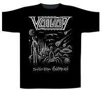 Voivod Synchro Anarchy Apocalittico Anni '80 Heavy Black Metal Band Tee VOD-1007