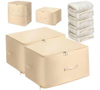 VOKABY 2 Pezzi Organizer a Compressione Ultra Salvaspazio,Organizzatore Autocompressivo,Scatole per Armadio Autocomprimente