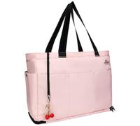 VOKUVIKU Borsa da spiaggia impermeabile senza sabbia, Colore: rosa.