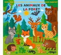 VOL.1 Les animaux de la forêt - Version PREMIUM: Livre de coloriage pour enfants de 3 à 5 ans - VERSION PREMIUM (images en couleur)