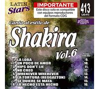 Vol. 6-Karaoke Latin Stars