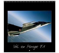 Vol en Mirage F1 (Calendrier mural carré 2026 30 x 60 cm (ouvert)) Calendrier double avec une page pour vos prises de notes: Vivez au plus près un vol à bord d'un avion de chasse ! (CALVENDO Art)