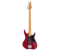 Vola Basso elettrico ZVA 4P MF Bass Candy Apple Red Gloss Fatto a mano in Giappone Ponte di Gotoh Sintonizzatore Gotoh 4 corde Collo a C moderno Per tutti i livelli