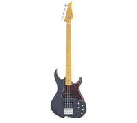 Vola Basso elettrico ZVA 4P MF Bass Charcoal Frost Metallic Gloss Fatto a mano in Giappone Ponte di Gotoh Sintonizzatore Gotoh 4 corde Collo a C moderno Per tutti i livelli