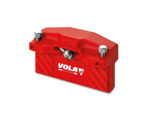 Vola Racing - Strumento per la manutenzione delle lamine da sci e snowboard - Edgerazor in Titanio - rosso