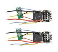 Volakebeing 2 PCS DCB200 20 V Power Tool Scheda di protezione della batteria PCB Circuit Board di ricambio, per Dewalt Tools ABS Shell di protezione di ricarica