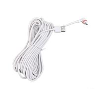 Volakebeing Adattatore per cavo di alimentazione compatibile con batteria Ring Spotlight Cam Plus Pro per telecamera di sicurezza esterna, resistente alle intemperie, cavo di ricarica lungo 6 m