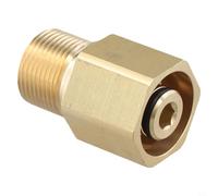 Volakebeing Connettore di estensione del tubo di uscita dell'acqua, per un raccordo in rame durevole per Kach compatibile con lavatrice serie K, resistente alle perdite, installazione rapida del tubo