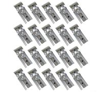 Volakebeing Connettori a T in acciaio inox con bulloni, dadi e 2 mm di spessore, connessione sicura per impianti idraulici elettrici